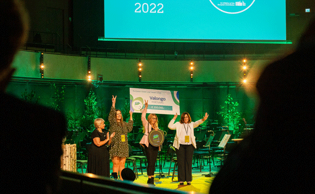 Valongo vence European Green Leaf 2022: Participação cívica e “forte” compromisso político pela sustentabilidade foram decisivos