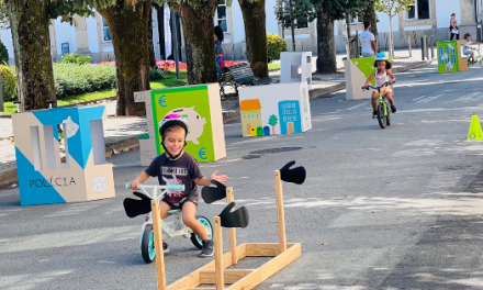 Em Albergaria, 360 crianças e jovens pedalaram sem carros