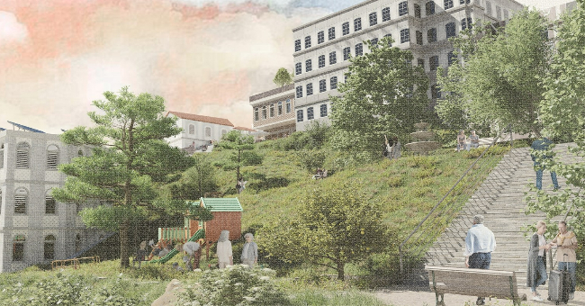 Alunos de universidade sueca vencem concurso para reinventar o bairro da Mouraria