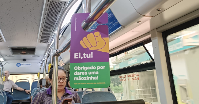 Campanha em autocarros e metro apela à mudança de comportamentos ambientais no Porto