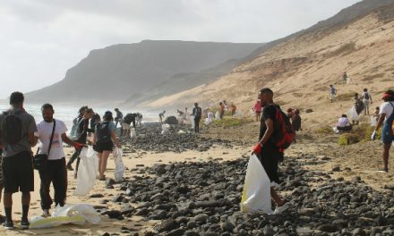 Encontrado lixo plástico que viajou da Ásia até praia de Cabo Verde