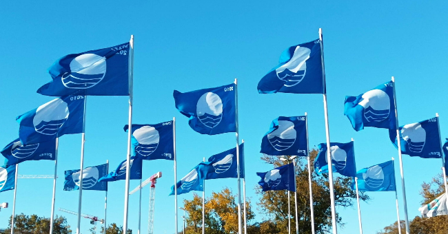 Mais de 400 praias com Bandeira Azul